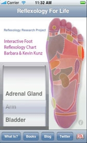 Foot reflexology for life chart.